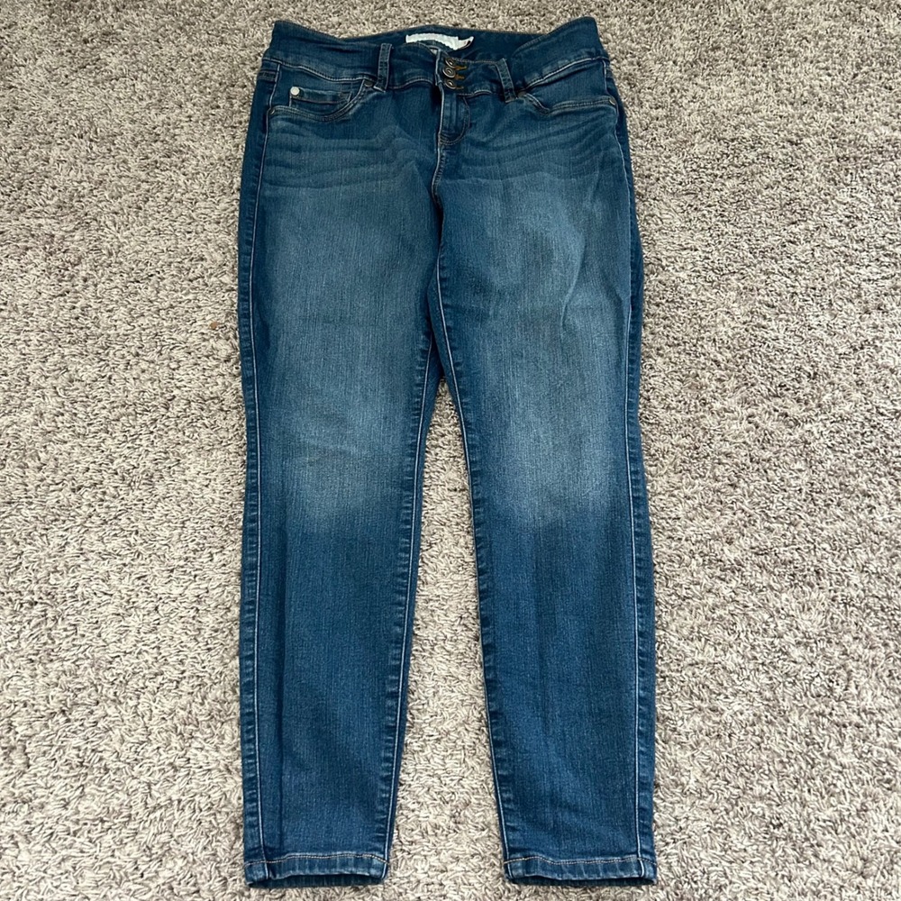 Torrid Denim Jeans Women's 14R Blue Wash Skinny Fit Button Fly Stretch